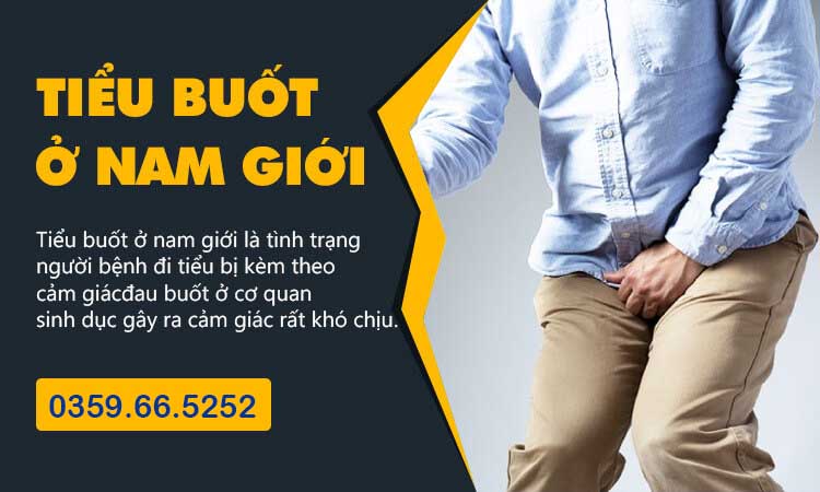 nguyên nhân tiểu buốt ở nam