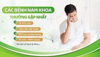 bệnh nam khoa hay gặp