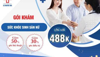 gói khám sức khỏe sinh sản nữ