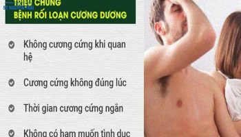 triệu chứng rối loạn cương dương