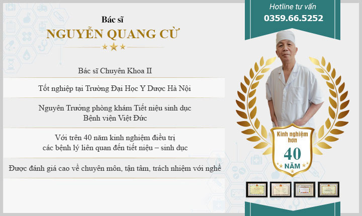 Bác sĩ Nguyễn Quang Cừ