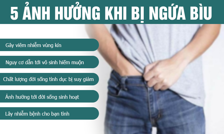 Da bìu nổi mụn ngứa: Nguyên nhân và cách điều trị