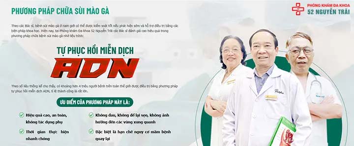 chữa sùi mào gà