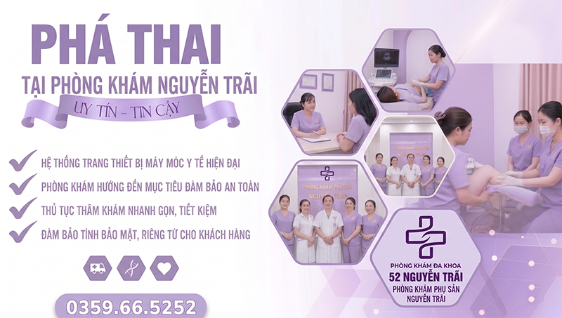 Danh sách 5 phòng khám phá thai an toàn uy tín tại Hà Nội