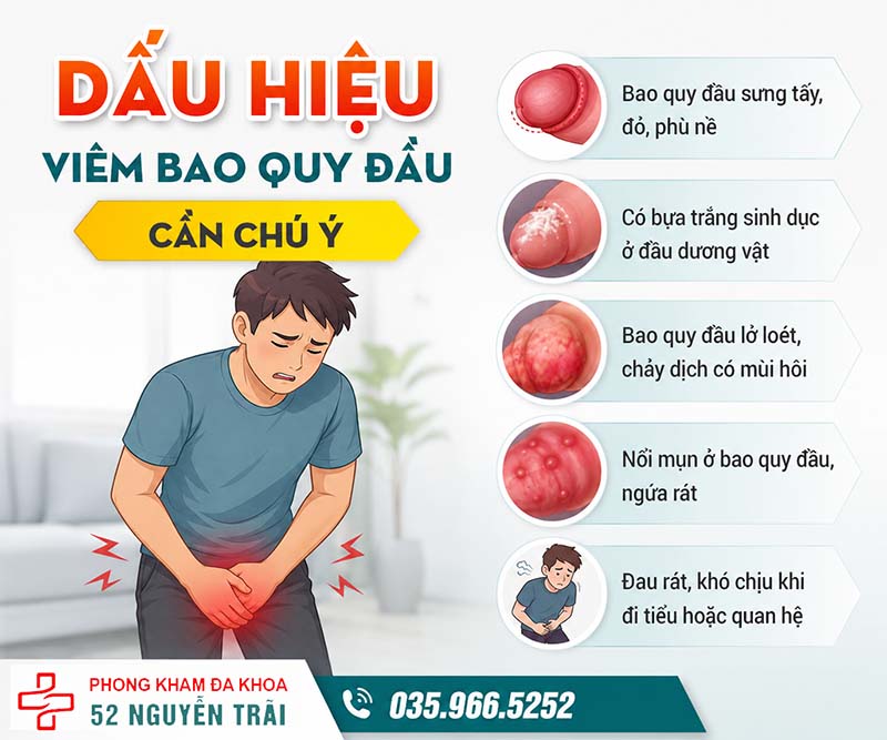 viêm bao quy đầu