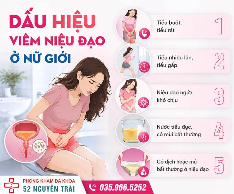 viêm niệu đạo nữ