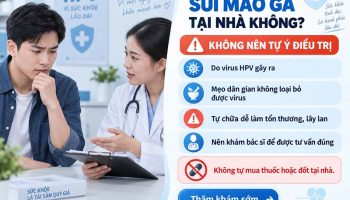 chữa sùi mào gà tại nhà
